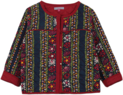 50% OFF on My Little Lambs Full Sleeve Printed Baby Girl's Quilted Jacket