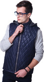 55% OFF on Yepme Sleeveless Solid Men's Quilted Jacket