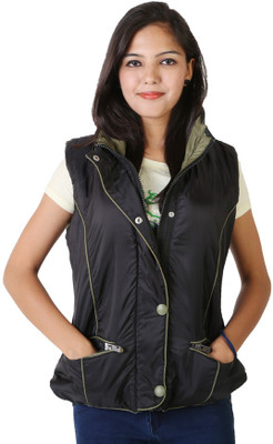 Asst Sleeveless Solid Reversible Women's Reversible Jacket - JCKEYEEFDXRUSU2Q
