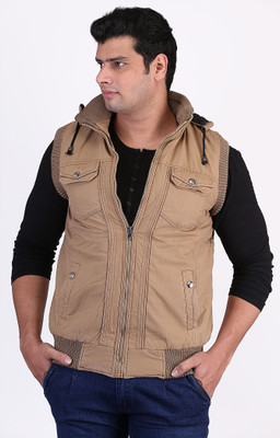 61% OFF on Asst Sleeveless Solid Men's Jacket