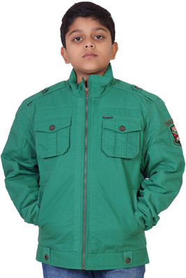 51% OFF on Little Bugs Full Sleeve Solid Boy's Quilted Jacket