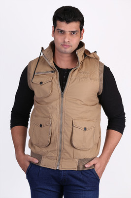 66% OFF on Asst Sleeveless Solid Men's Jacket