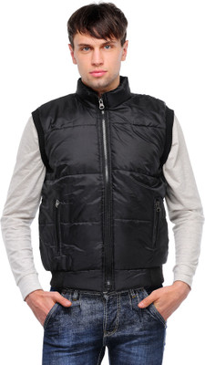 40% OFF on TSX Sleeveless Solid Men's Bomber Jacket