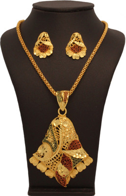 69% OFF on Vendee Fashion Enamel Designer Alloy Jewel Set