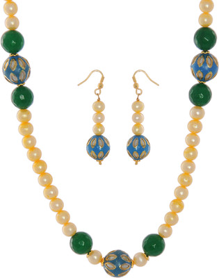 55% OFF on Hyderabadi Abhushan Alloy Jewel Set Multicolor