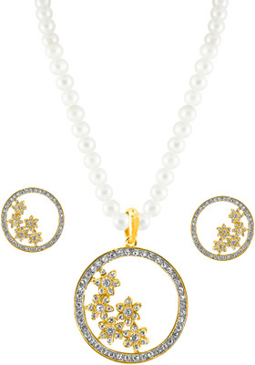 50% OFF on Jpearls Mother of Pearl Jewel Set