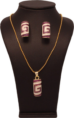 49% OFF on Vendee Fashion Unique Designer Brass Jewel Set Purple 49% OFF on Vendee Fashion Unique Designer Brass Jewel Set Purple