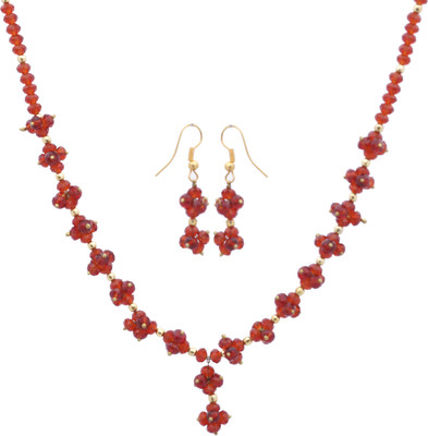 52% OFF on Hyderabadi Abhushan Alloy Jewel Set Red