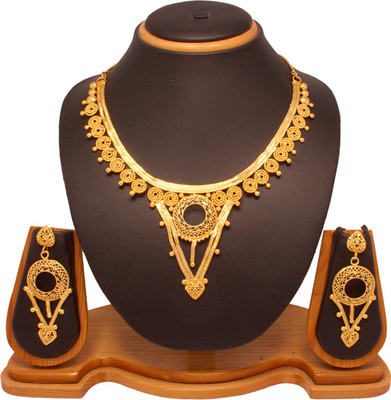 71% OFF on Vendee Fashion Choker Bridal Brass Jewel Set Gold 71% OFF on Vendee Fashion Choker Bridal Brass Jewel Set Gold