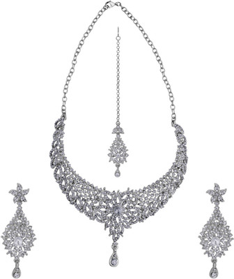 83% OFF on Ethnic Jewels Alloy Jewel Set Silver