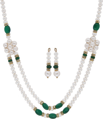 49% OFF on Hyderabadi Abhushan Mother of Pearl Jewel Set Multicolor 49% OFF on Hyderabadi Abhushan Mother of Pearl Jewel Set Multicolor