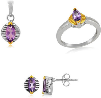 30% OFF on RosesNRibbons Mystic Eye Sterling Silver Jewel Set Silver, Gold