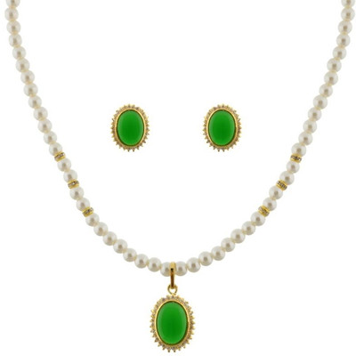 50% OFF on Abhushan Round Shape Alloy Jewel Set White 50% OFF on Abhushan Round Shape Alloy Jewel Set White