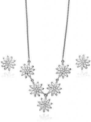 40% OFF on Taraash Sterling Silver Jewel Set