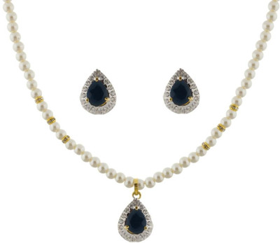 50% OFF on Abhushan Fashionable Alloy Jewel Set White 50% OFF on Abhushan Fashionable Alloy Jewel Set White