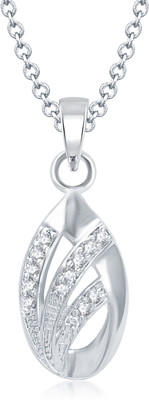 69% OFF on VK Jewels Petal Shaped Rhodium Plated Rhodium Plated Alloy Pendant 69% OFF on VK Jewels Petal Shaped Rhodium Plated Rhodium Plated Alloy Pendant