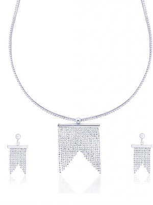 24% OFF on Taraash Sterling Silver Jewel Set