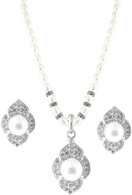 50% OFF on Jpearls Mother of Pearl Jewel Set