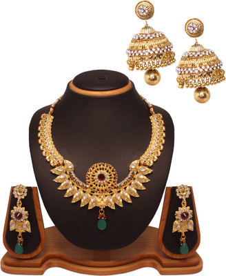 70% OFF on Vendee Fashion Designer Zinc Jewel Set Multicolor
