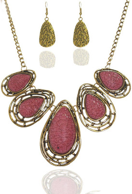 50% OFF on Urthn 1103413 Alloy Jewel Set Pink 50% OFF on Urthn 1103413 Alloy Jewel Set Pink