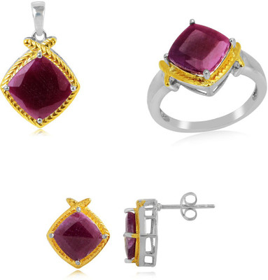 31% OFF on RosesNRibbons Royal Affair Sterling Silver Jewel Set Silver, Gold