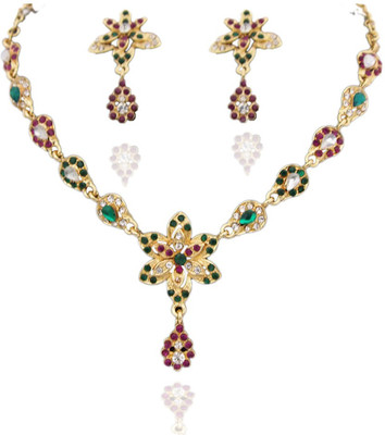 50% OFF on 14Fashions 1100317 Alloy Jewel Set Green