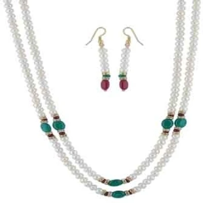 63% OFF on Hyderabadi Abhushan Alloy Jewel Set Multicolor 63% OFF on Hyderabadi Abhushan Alloy Jewel Set Multicolor