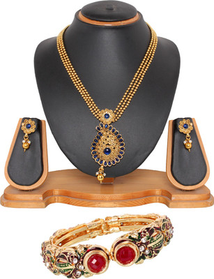 70% OFF on Vendee Fashion Indian Traditional Zinc Jewel Set Multicolor 70% OFF on Vendee Fashion Indian Traditional Zinc Jewel Set Multicolor