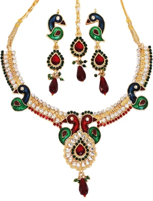70% OFF on Touchstone Metal Jewel Set