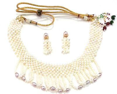 43% OFF on Sri Kapi Pearls Alloy Jewel Set