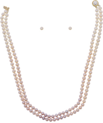 60% OFF on Hyderabadi Abhushan Alloy Jewel Set White