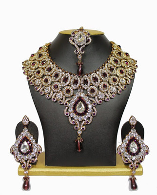 45% OFF on Sewad Bridal Necklace Set Alloy Jewel Set Multicolor 45% OFF on Sewad Bridal Necklace Set Alloy Jewel Set Multicolor