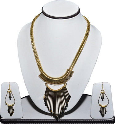 20% OFF on ADJ Golden Beauty Metal Jewel Set Gold
