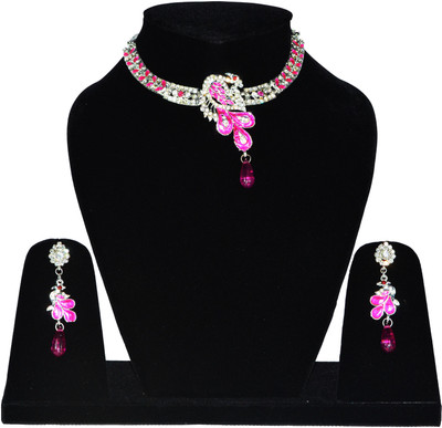 76% OFF on Archana Jewelry Nec26 Alloy Jewel Set Pink