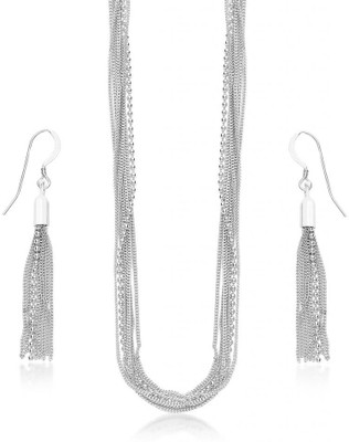 32% OFF on Taraash Sterling Silver Jewel Set