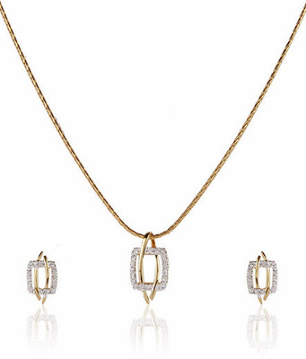 Estelle Alloy Jewel Set Silver, Gold Estelle Alloy Jewel Set Silver, Gold