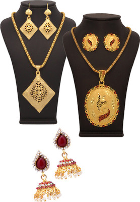 70% OFF on Vendee Fashion Exclusive Arrival Zinc Jewel Set Multicolor