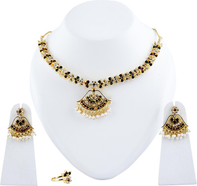 Senorita Sensation Montana Brass Jewel Set Gold