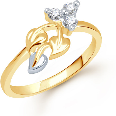 70% OFF on VK Jewels Alloy Cubic Zirconia 18K Yellow Gold Plated Ring 70% OFF on VK Jewels Alloy Cubic Zirconia 18K Yellow Gold Plated Ring