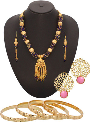 70% OFF on Vendee Fashion Super Collection Zinc Jewel Set Multicolor