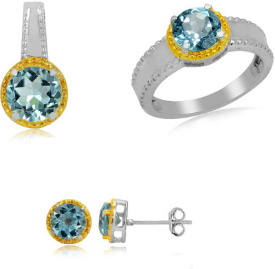 31% OFF on RosesNRibbons Timeless Treasure Sterling Silver Jewel Set Silver, Gold