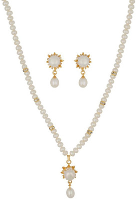 50% OFF on Abhushan Attractive Alloy Jewel Set White 50% OFF on Abhushan Attractive Alloy Jewel Set White