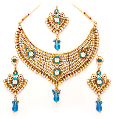 70% OFF on Vendee Fashion Latest Collection Designer Alloy Jewel Set Multicolor