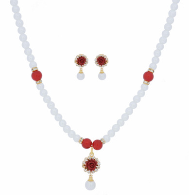 61% OFF on Hyderabadi Abhushan Alloy Jewel Set White 61% OFF on Hyderabadi Abhushan Alloy Jewel Set White