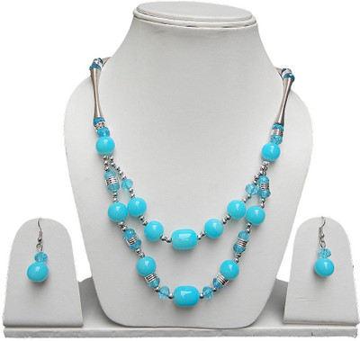 58% OFF on Swaraj Zoe Alloy Jewel Set Blue