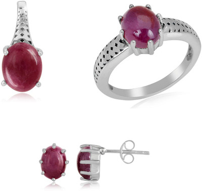 32% OFF on RosesNRibbons Scarlet Light Sterling Silver Jewel Set Silver