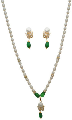 50% OFF on Abhushan Butterfly Shape Alloy Jewel Set Silver 50% OFF on Abhushan Butterfly Shape Alloy Jewel Set Silver