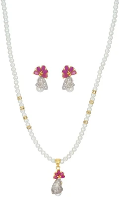 50% OFF on Abhushan Jhumki Type Alloy Jewel Set Multicolor 50% OFF on Abhushan Jhumki Type Alloy Jewel Set Multicolor