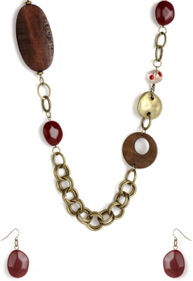 85% OFF on The Pari Alloy Jewel Set Multicolor