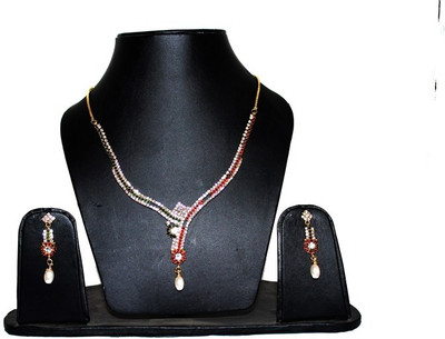 71% OFF on Natraj Art AD Copper, Brass, Alloy Jewel Set Multicolor